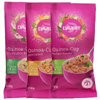 davert Quinoa Cup Tomate Mexikantisch Orientalisch Champignon