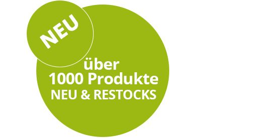 über 1000 Produkte NEU + Restocks