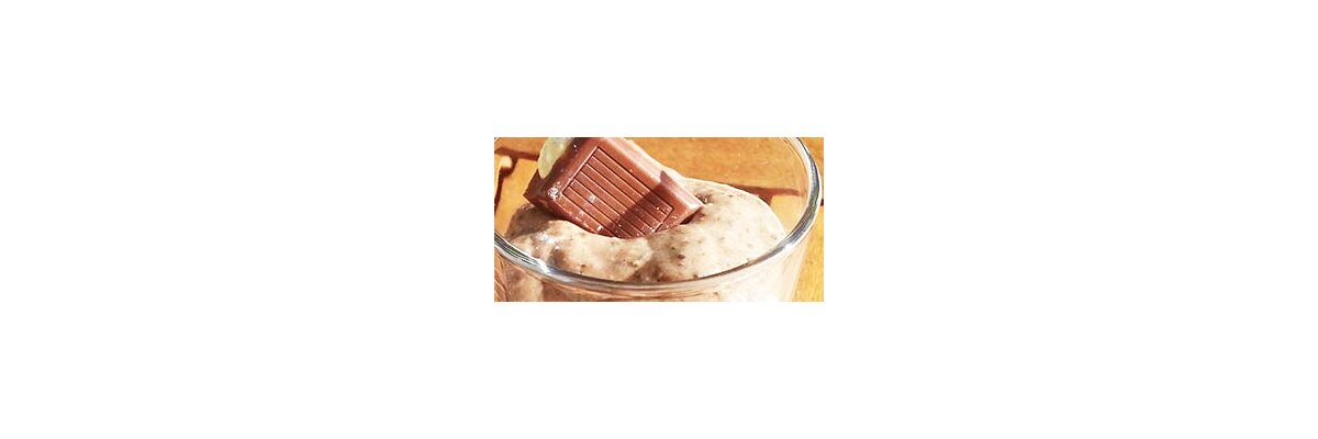 Schneller, nussiger Schoko-Chia-Pudding - Rezept für schnellen, veganen nussigen Schoko-Chia-Pudding