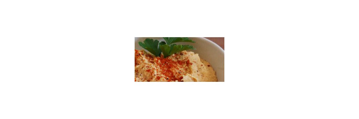 Veganes Hummus - meine zwei Minuten Zubereitung - Rezept für veganes Hummus - meine zwei Minuten Zubereitung
