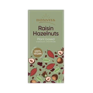 Bonvita Schokolade Rosinen-Haselnuss - Bio - 100g