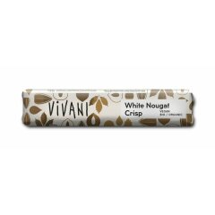 Vivani White Nougat Crisp Schokoriegel - Bio - 35g