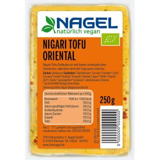 Nagel Tofu Nigari Tofu Oriental - Bio - 250g