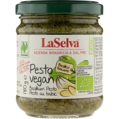 LaSelva Pesto Basilikum Würzpaste - Bio - 180g