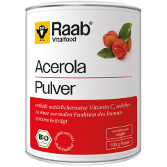 Raab Vitalfood Acerola Pulver - Bio - 100g