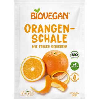 Biovegan Orangenschale gerieben BIO - Bio - 9g