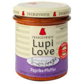 Zwergenwiese Lupi Love Paprika-Pfeffer - Bio - 165g