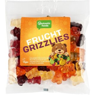 Vantastic Foods Frucht-Grizzlies Fruchtgummi - 150g