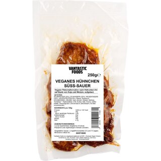 Vantastic Foods Veganes Hühnchen süß-sauer - 250g