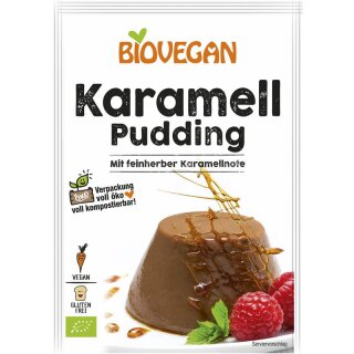 Biovegan Karamell Paradies Pudding - Bio - 43g