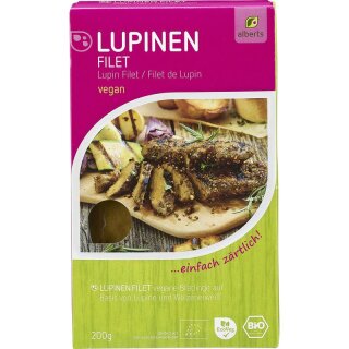 alberts LupinenFilet - Bio - 200g