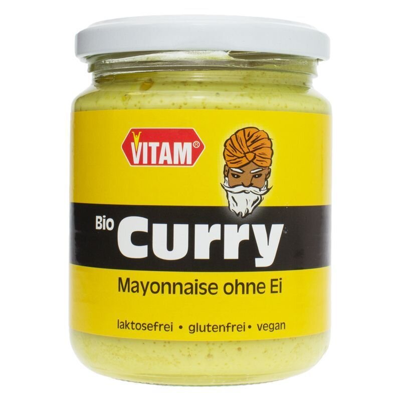 Vitam Curry-Mayonnaise ohne Ei - Bio - 225ml - vekoop.de