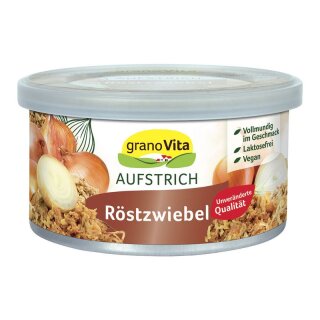 granoVita Pastete Röstzwiebel - 125g