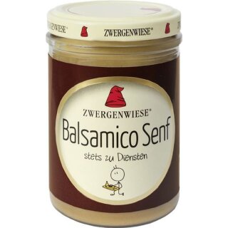 Zwergenwiese Balsamico Senf - Bio - 160ml