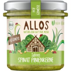 Allos Hof Gemüse Sabines Spinat Pinienkernen - Bio -...