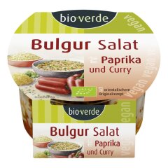 bio-verde Bulgur-Salat mit Paprika und Curry - Bio - 125g