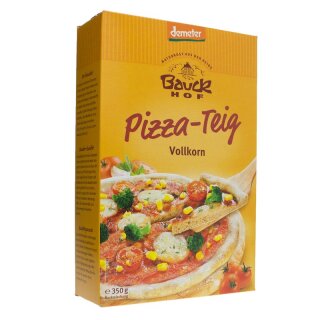 Bauckhof Pizza-Teig Vollkorn demeter 6er Pack - Bio - 6 x 350g