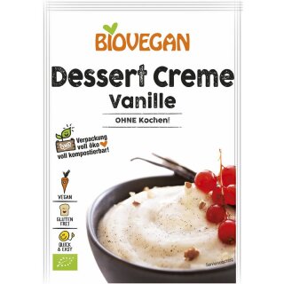 Biovegan Dessert Creme Vanille BIO - Bio - 52g x 10  - 10er Pack VPE