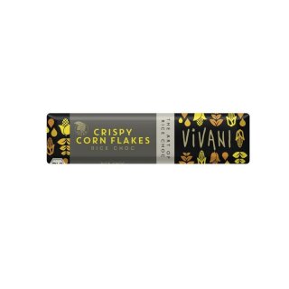 Vivani Crispy Corn Flakes Schokoriegel - Bio - 35g