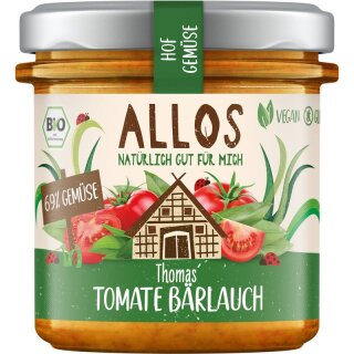 Allos Hof Gemüse Thomas Tomate Bärlauch - Bio - 135g