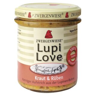 Zwergenwiese Lupi Love Kraut & Rüben - Bio - 165g