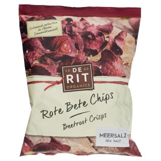 de Rit Rote Bete Chips Meersalz - Bio - 75g