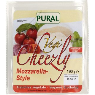 Pural Vegi Cheezly Mozzarella-Style - 190g