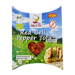 Lord of Tofu Red Bell Pepper Tofu - Bio - 130g