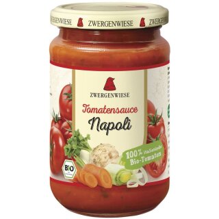 Zwergenwiese Tomatensauce Napoli - Bio - 340ml