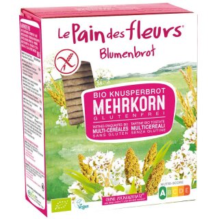 Blumenbrot Knusperbrot Mehrkorn - Bio - 150g