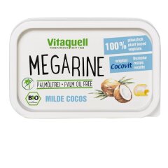 Vitaquell Megarine milde Cocos mit 18% Kokosöl - Bio...