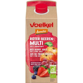 Voelkel Rote Beeren Multi Mehrfruchtsaft - Bio - 0,75l