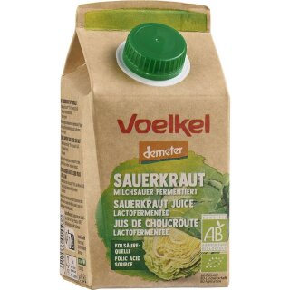 Voelkel Sauerkraut Milchsauer fermentiert EW - Bio - 0,5l