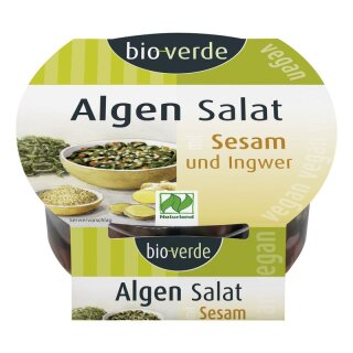 Bio-Verde Algen-Salat mit Sesam und Ingwer Naturland - Bio - 100g