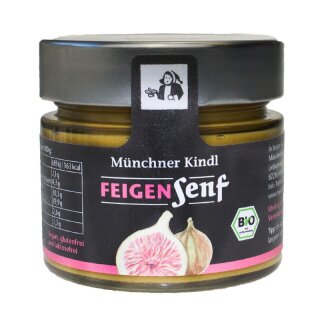 Münchner Kindl Senf Feigen Senf - Bio - 180ml