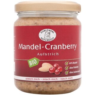 Eisblümerl Mandel Cranberry Aufstrich - Bio - 250g