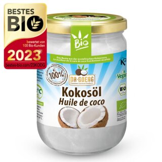 Dr. Goerg Premium Bio-Kokosöl - Bio - 500ml