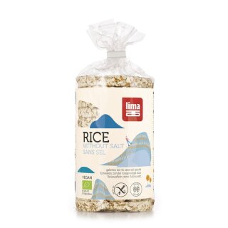 Lima Reiswaffeln ohne Salz - Bio - 100g