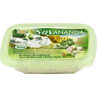 Soyana nda Kräuter- Knoblauch e Alternative zu Frischkäse aus fermentierte - Bio - 0,14kg