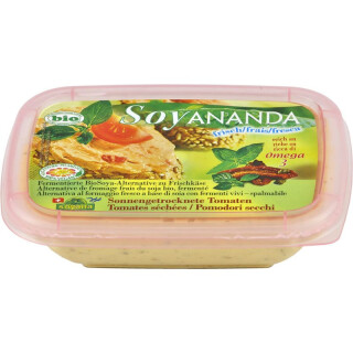 Soyana nda Tomatene Alternative zu Frischkäse aus fermentiertem BioSoya m - Bio - 140g