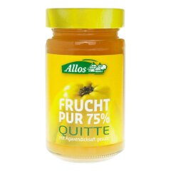 Allos Frucht Pur 75% Quitte - Bio - 250g