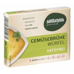 Naturata Gemüse-Brühwürfel hefefrei ohne...