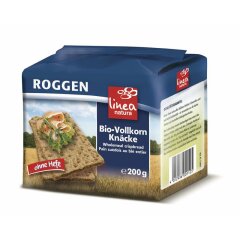 Linea Roggen Vollkorn Knäcke - Bio - 200g