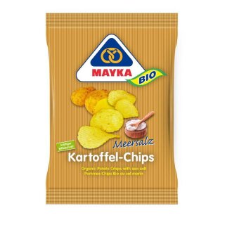 MAYKA Kartoffel-Chips Meersalz - Bio - 70g
