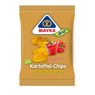 MAYKA Kartoffel-Chips Paprika - Bio - 70g