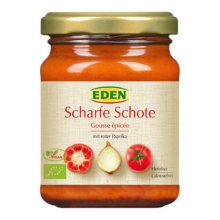 EDEN Brotaufstrich Scharfe Schote - Bio - 125g
