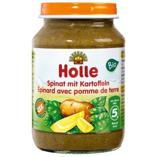 Holle baby food Spinat mit Kartoffeln - Bio - 190g