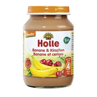 Holle baby food Banane & Kirschen - Bio - 190g