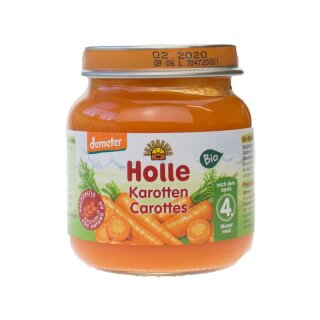 Holle baby food Karotten - Bio - 125g