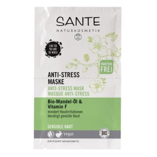SANTE Anti-Stress Maske Mandel-Öl & Vitamin F - 8ml
